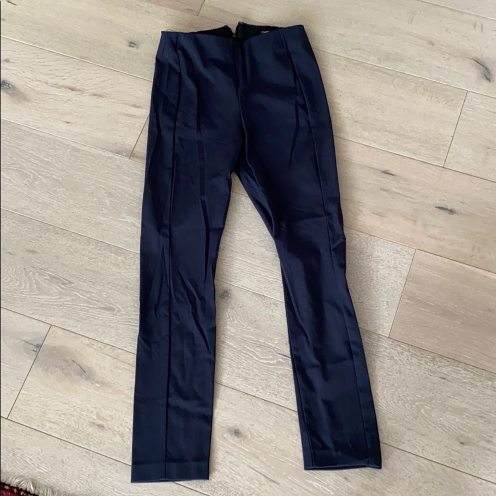 Theory elastic navy pant